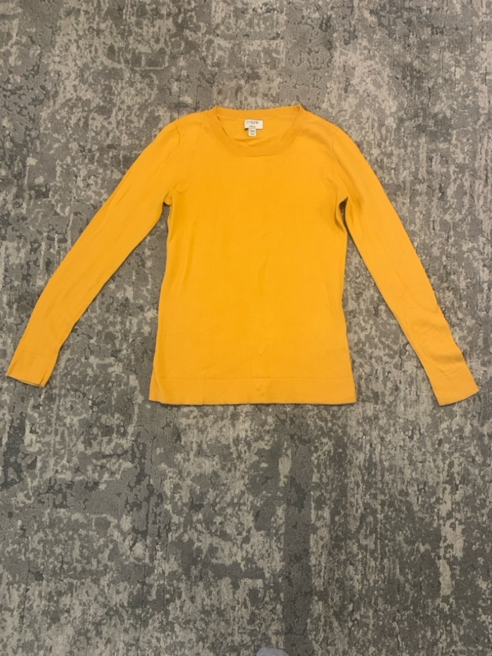 J. Crew Golden Yellow Teddie Sweater